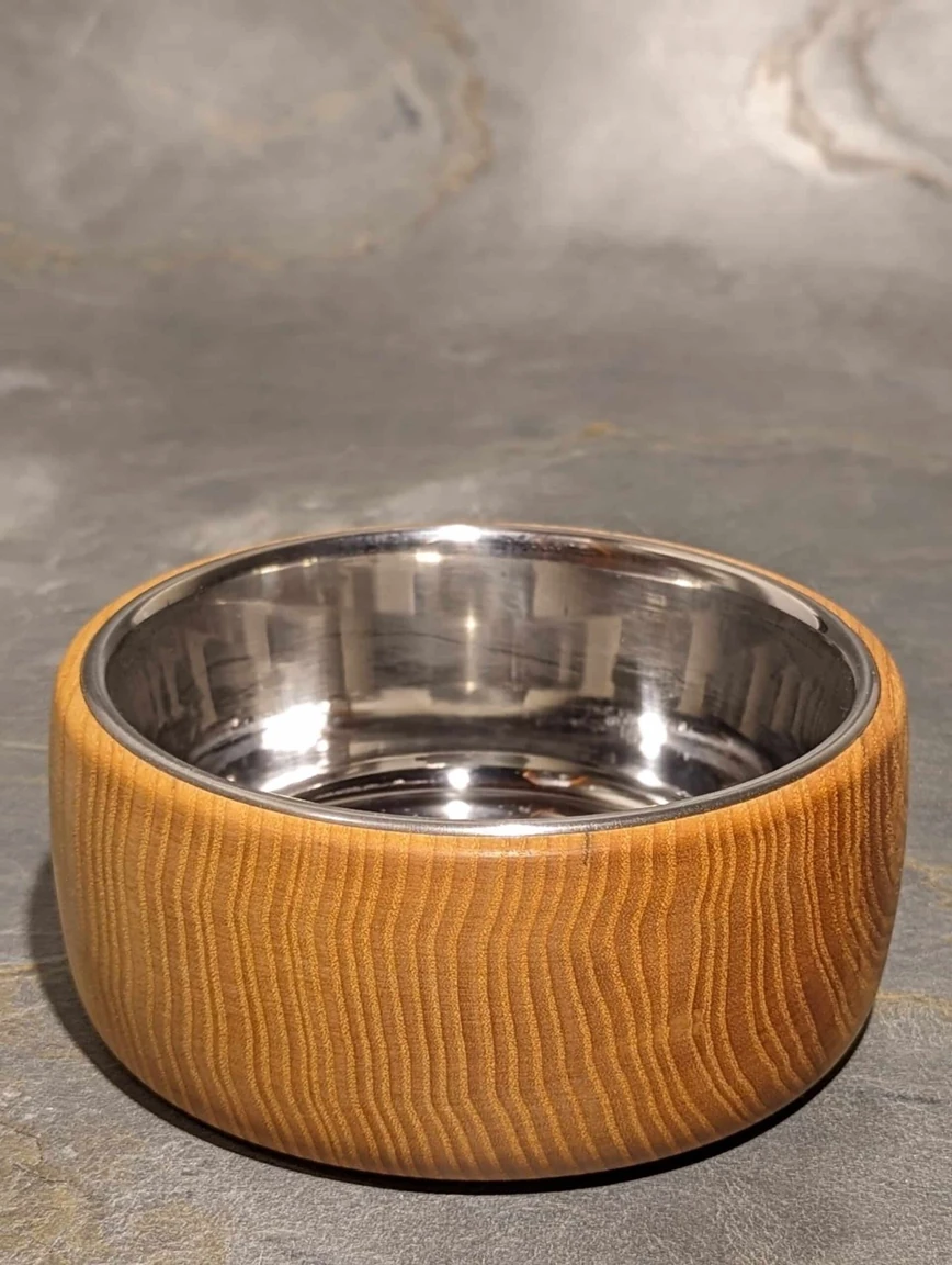 Original reference photograph of Ash cat bowl