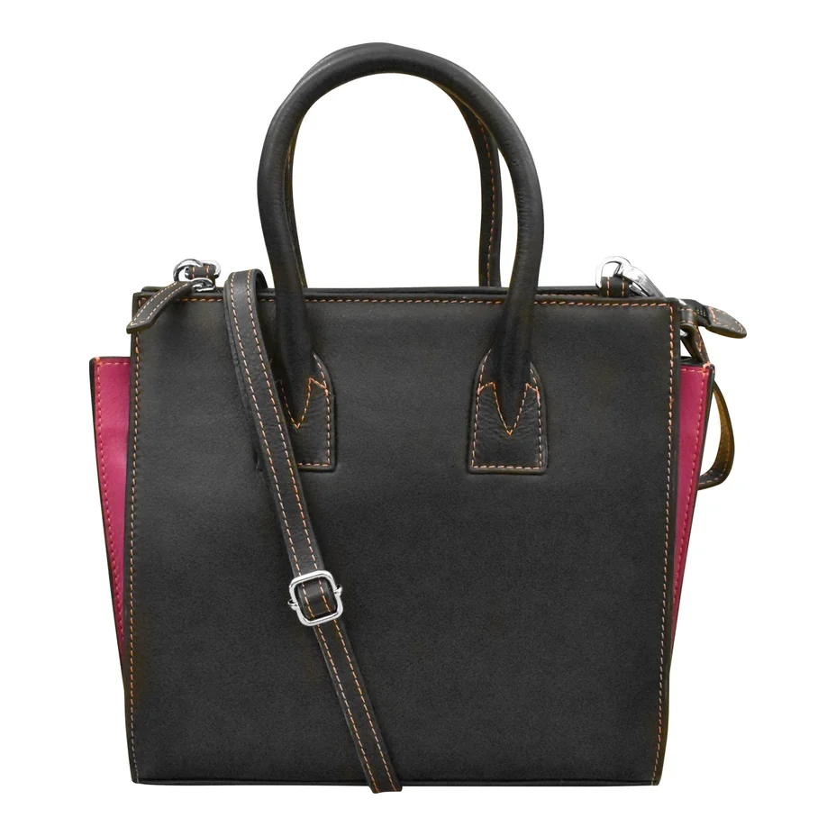 Original reference photograph of Colorblock satchel