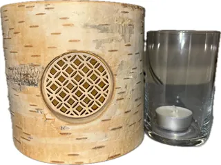 Original birch-bark lantern product photo