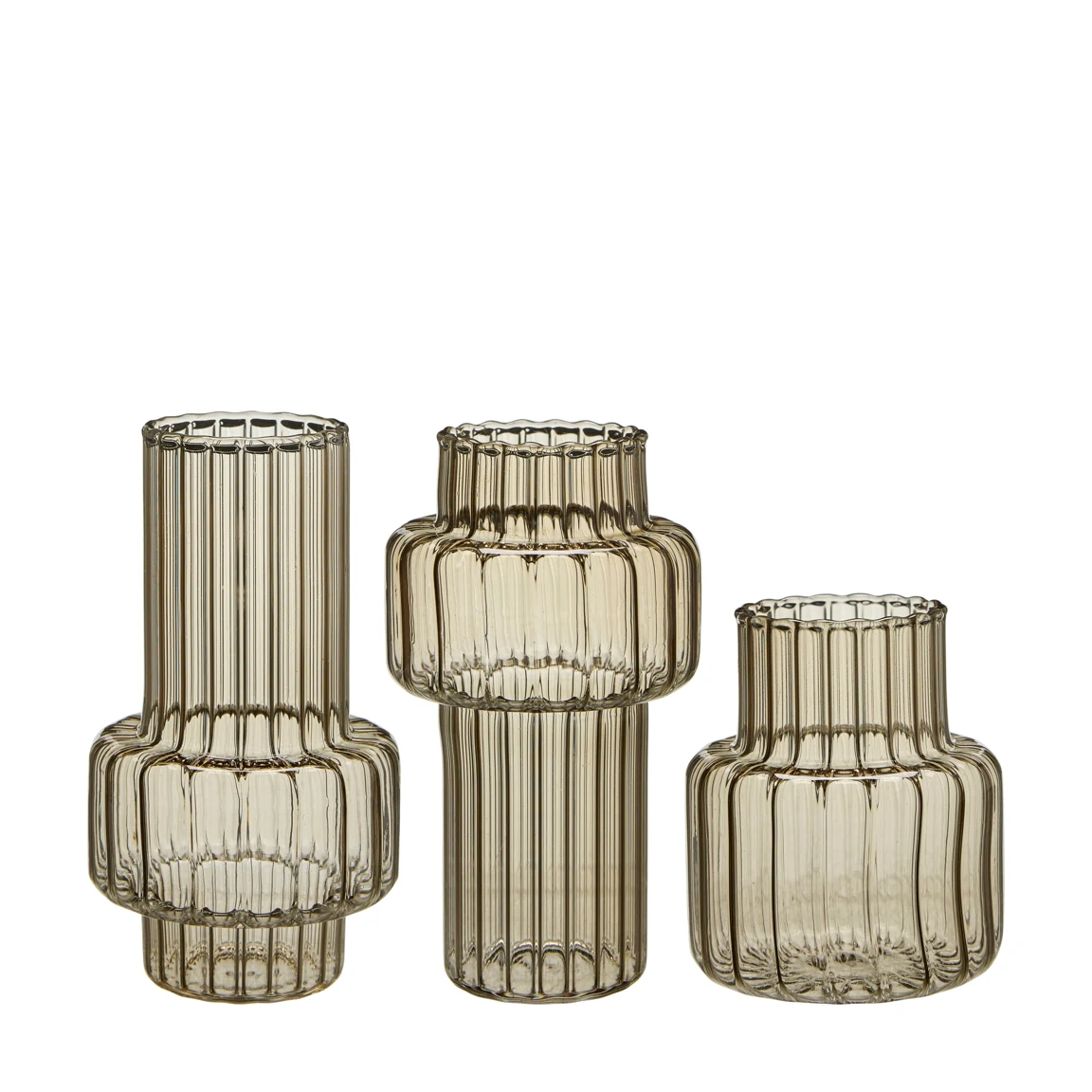 Original reference photograph of Smoked glass trio
